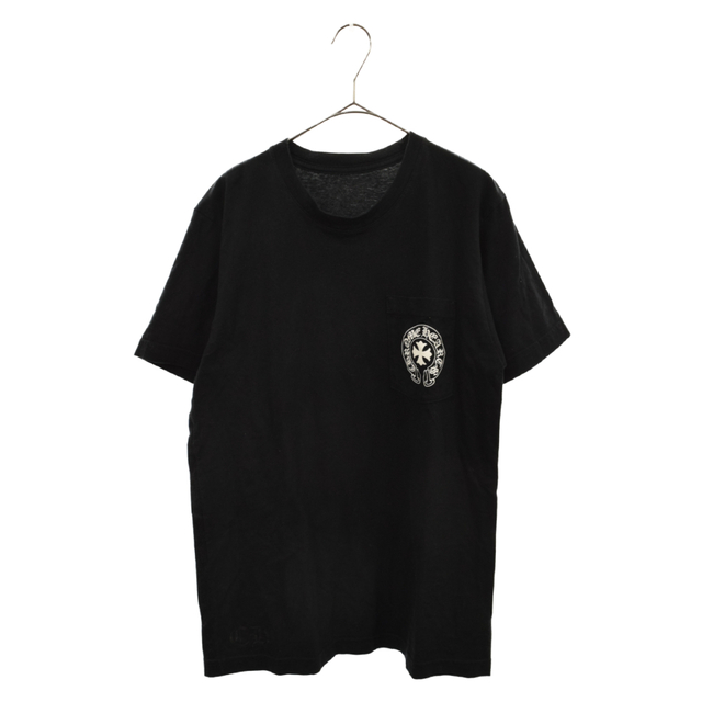 CHROME HEARTS クロムハーツ Made In Hollywood バックプリント クルーネック 半袖Tシャツ ブラック M48センチ肩幅