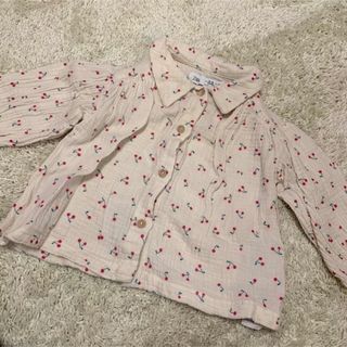 ザラキッズ(ZARA KIDS)のさくらんぼシャツ♡ ZARA TEDDY様専用(シャツ/カットソー)