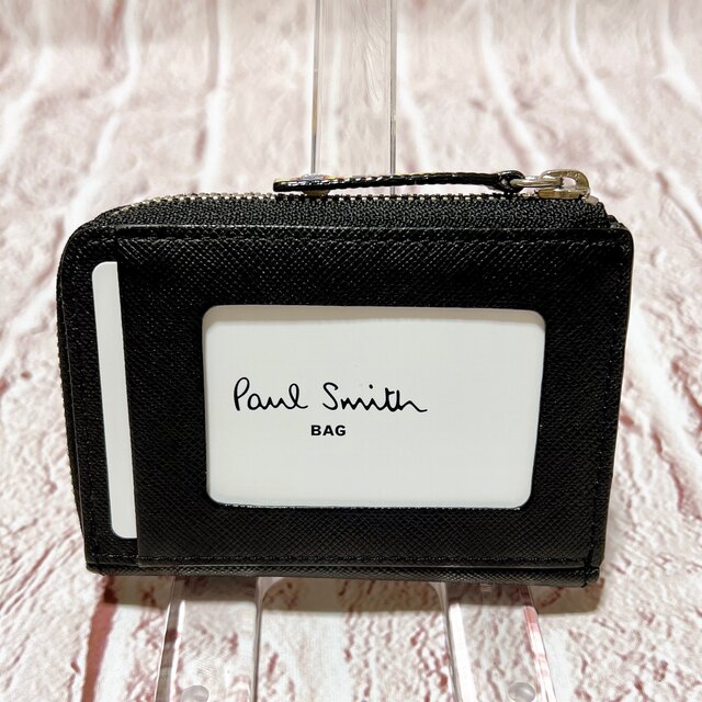 Paul Smith(ポールスミス)の【新品 未使用】ポールスミス ジップストローグレイン コインケース 定期  メンズのファッション小物(コインケース/小銭入れ)の商品写真