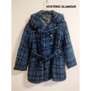 ヒステリックグラマー(HYSTERIC GLAMOUR)のHYSTERIC GLAMOUR ヒステリックグラマー ツイード ピーコート(ピーコート)