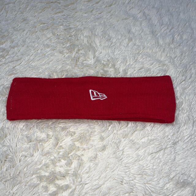 Supreme New Era® Big Logo Headband Red