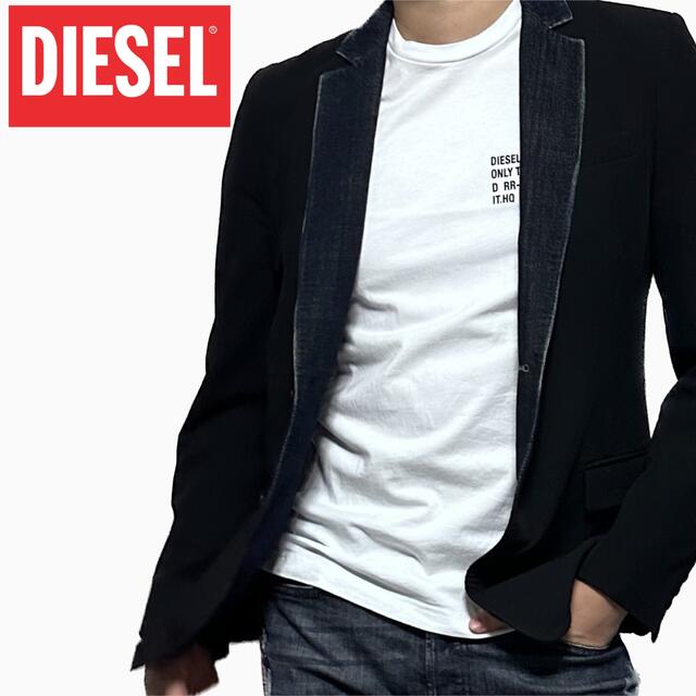 DIESEL(ディーゼル)の超美品！DIESEL テーラードジャケット　46Mサイズ相当 メンズのジャケット/アウター(テーラードジャケット)の商品写真