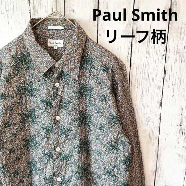 Paul Smith - Paul Smith ポールスミス リーフ 刺繍 花柄 シャツの通販 ...