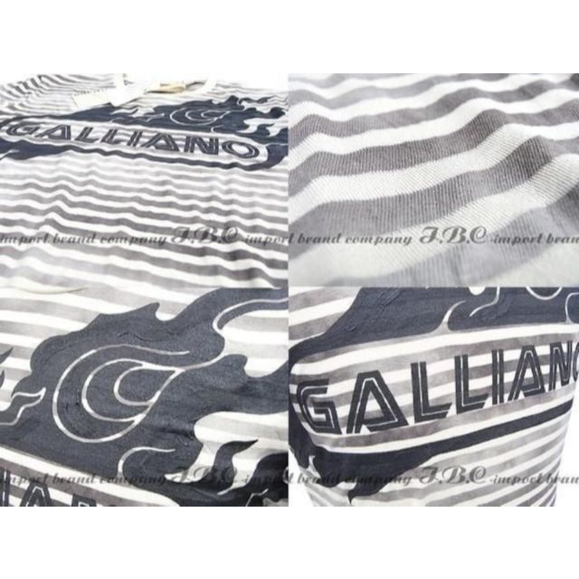 John Galliano(ジョンガリアーノ)の★galliano★ジョンガリアーノ★オーバーダイボーダーTシャツ★キャメル★M メンズのトップス(Tシャツ/カットソー(半袖/袖なし))の商品写真