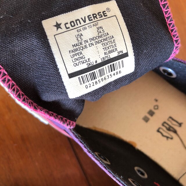 CONVERSE(コンバース)のコンバース　オールスター　ハイカットスニーカー　24.5cm レディースの靴/シューズ(スニーカー)の商品写真