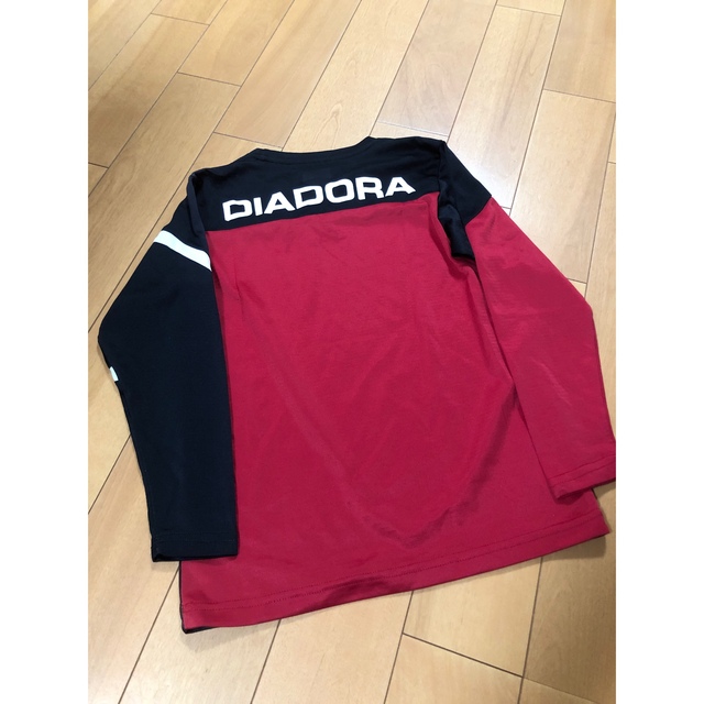 DIADORA(ディアドラ)のディアドラDIADORA 長袖　Tシャツ　サッカー　140 スポーツ/アウトドアのサッカー/フットサル(ウェア)の商品写真