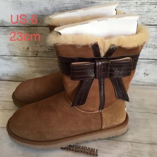 UGG ムートン ブーツ リボン ミニ ベイリー ボウ II 定価以下！