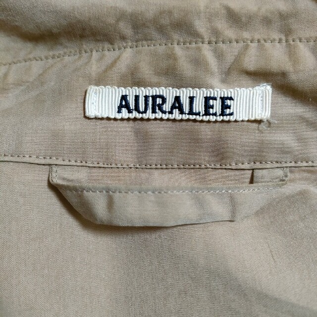 AURALEE(オーラリー)のAURALEE FINX POLYESTER BIG TRENCH COAT メンズのジャケット/アウター(トレンチコート)の商品写真