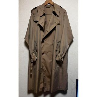 オーラリー(AURALEE)のAURALEE FINX POLYESTER BIG TRENCH COAT(トレンチコート)