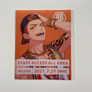 Paradox Live パラライ　スタッフパス風ステッカー　伊藤 紗月(キャラクターグッズ)