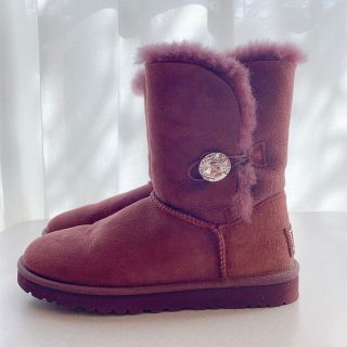 アグ(UGG)のUGG ベイリーボタンブリンク　38サイズ(ブーツ)