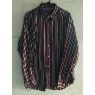 コムデギャルソン(COMME des GARCONS)の【★良品★希少★メンズL！】コムデギャルソンオム ストライプ ワイド シャツ(シャツ)