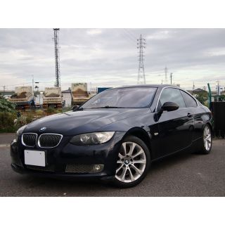 ビーエムダブリュー(BMW)のBMW  3シリーズクーペ　335i 希少左ハンドル　希少白革　車検5年11月☆(車体)