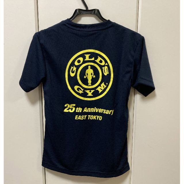 ゴールドジム「イースト東京25周年記念」Tシャツ ユニセックスSSサイズ 紺 レディースのトップス(Tシャツ(半袖/袖なし))の商品写真