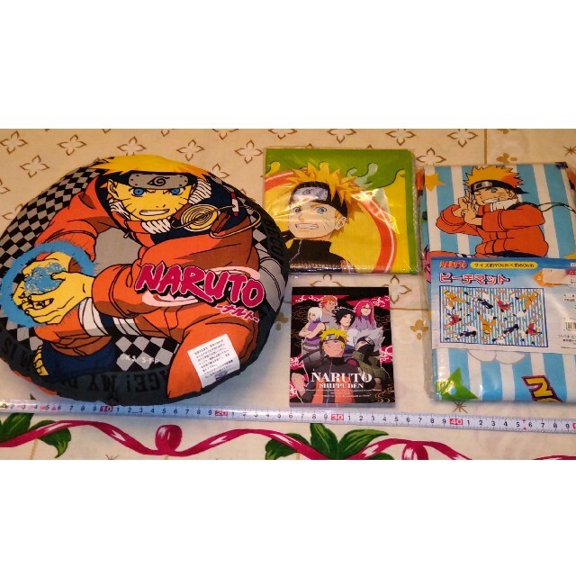 レア ナルト NARUTO クッション 非売品 レジャーシート メモ | フリマアプリ ラクマ