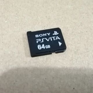 プレイステーションヴィータ(PlayStation Vita)の【SONY】PlayStation Vita メモリーカード64GB used品(その他)