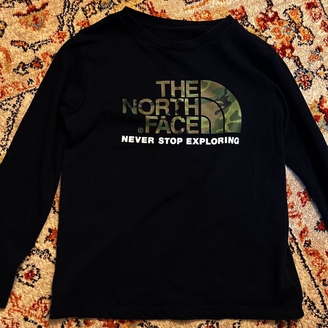 THE NORTH FACE(ザノースフェイス)のthe noath face ロンT キッズ/ベビー/マタニティのキッズ服男の子用(90cm~)(Tシャツ/カットソー)の商品写真