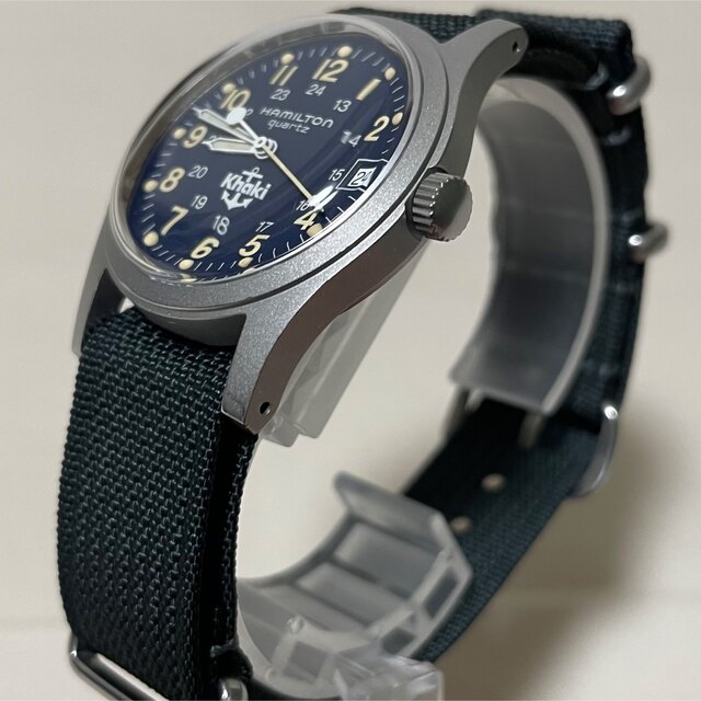 Hamilton(ハミルトン)の美品 hamilton khaki 9797 ハミルトン カーキ メンズの時計(腕時計(アナログ))の商品写真