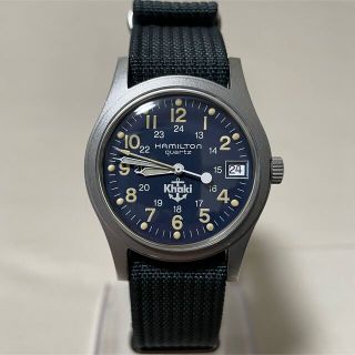 ハミルトン(Hamilton)の美品 hamilton khaki 9797 ハミルトン カーキ(腕時計(アナログ))