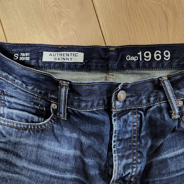 GAP(ギャップ)の【GAP】AUTHENTIC SKINNY 30inch ボタンフライ メンズのパンツ(デニム/ジーンズ)の商品写真