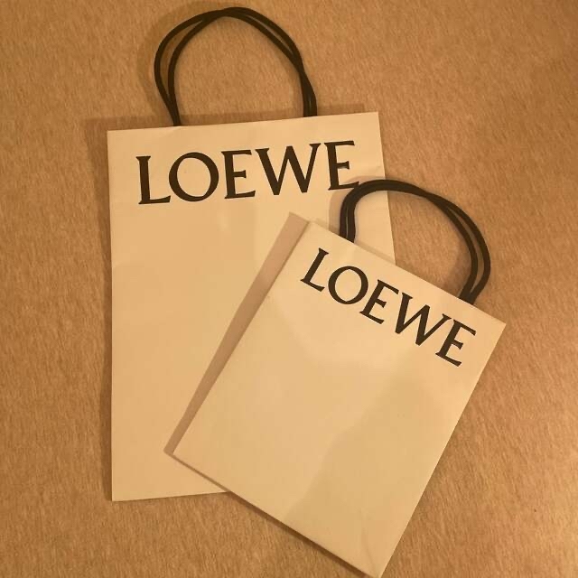 LOEWE - ロエベ 紙袋 大小1つずつセットの通販 by ささささと's shop｜ロエベならラクマ