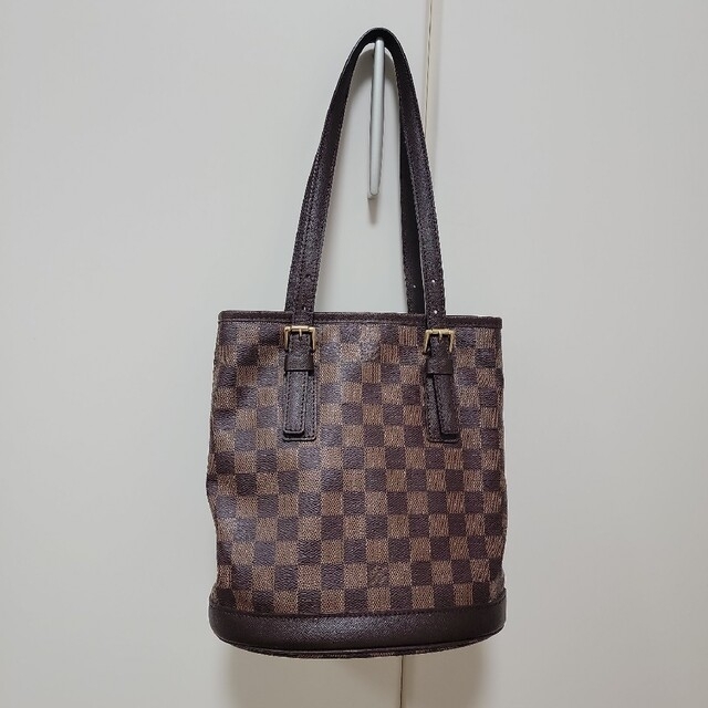 LOUIS VUITTON - ルイヴィトン　ダミエ　プチバケット　美品　中古