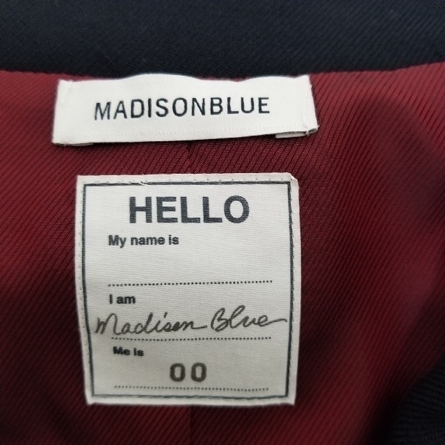MADISONBLUE(マディソンブルー)の未使用品￥156200✨MADISONBLUE✨マディソンブルー✨ウールコート レディースのジャケット/アウター(チェスターコート)の商品写真