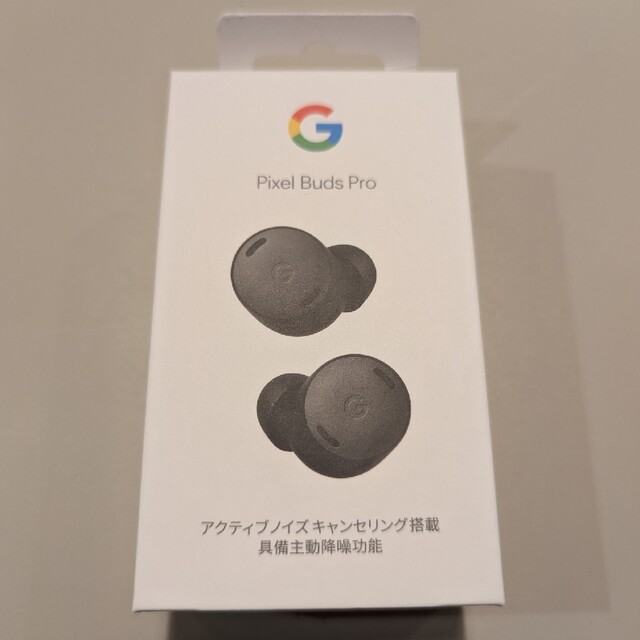 Google Pixel(グーグルピクセル)の[新品特典あり]Pixel Buds Pro (Charcoal) スマホ/家電/カメラのオーディオ機器(ヘッドフォン/イヤフォン)の商品写真