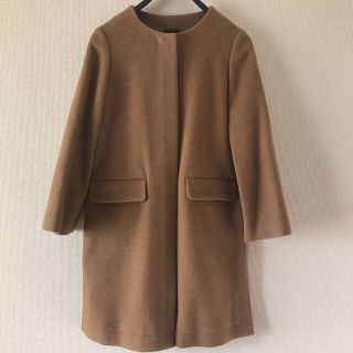 Demi-Luxe BEAMS - Demi-Luxe BEAMS カシミア混ノーカラーコート