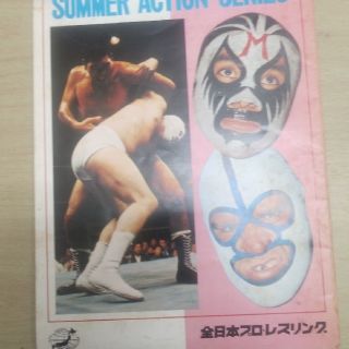 73年サマーアクションシリーズパンフレット(格闘技/プロレス)