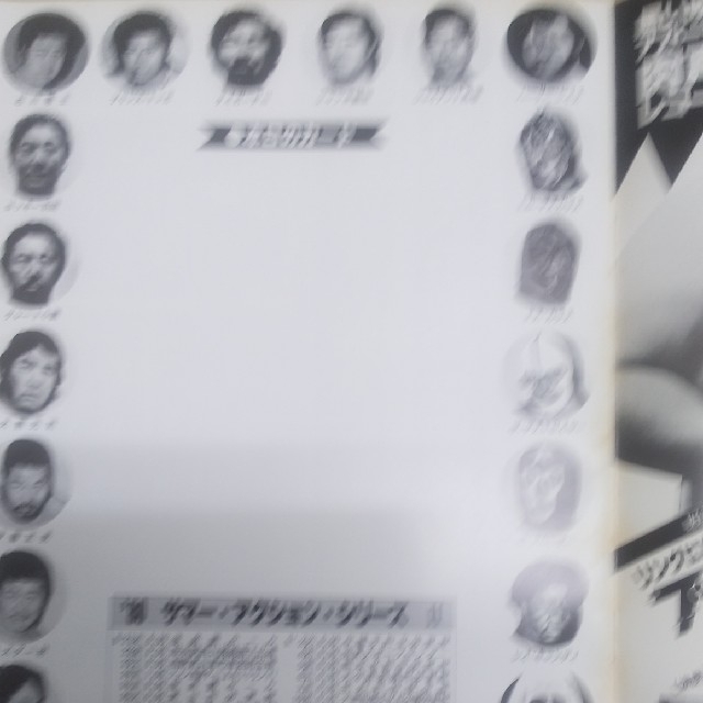 80年サマーアクションシリーズ2パンフレット チケットのスポーツ(格闘技/プロレス)の商品写真