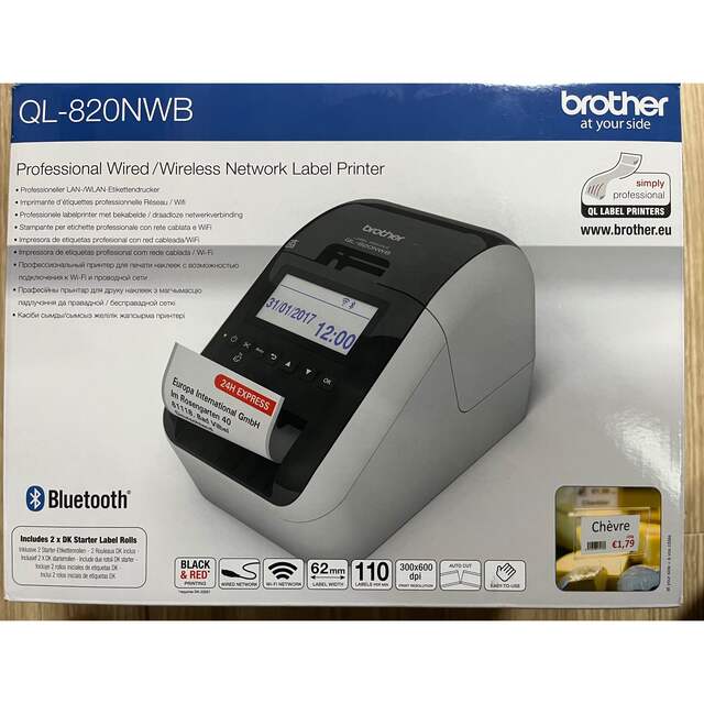 QL-820NWB brother ラベル プリンター 新到着 49.0%割引 tweedmill.co.uk