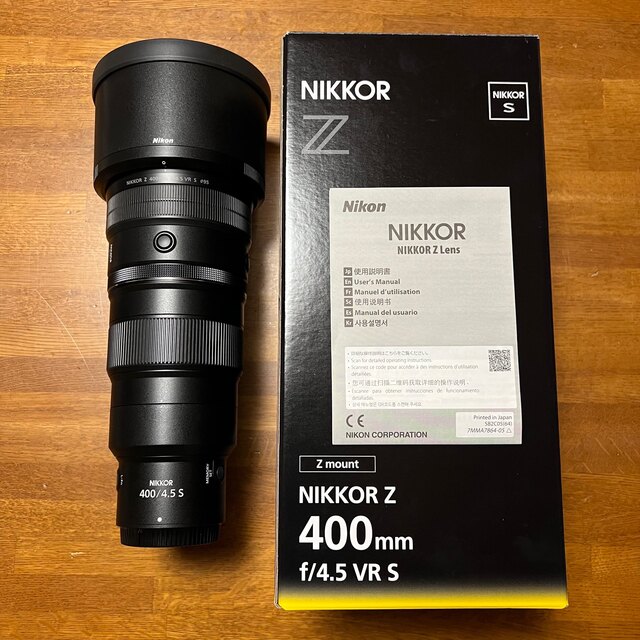 Nikon(ニコン)のNikon Z 400mm f/4.5 VR S スマホ/家電/カメラのカメラ(レンズ(単焦点))の商品写真