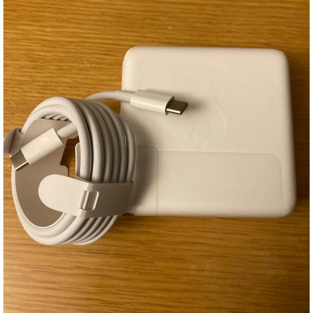 【純正品・未使用】MacBook 96W 電源アダプタとUSB-C 充電ケーブル