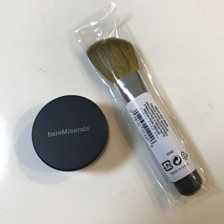 ベアミネラル(bareMinerals)の3/25まで新品 ベアミネラル チーク ブラシ セット(チーク)