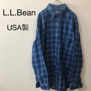 エルエルビーン(L.L.Bean)のエルエルビーン　L.L.Bean  長袖シャツ　チェック柄(シャツ)