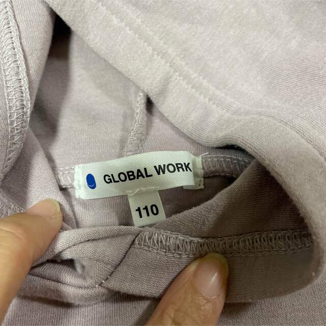 GLOBAL WORK(グローバルワーク)のグローバルワーク　キッズ　ワンピース キッズ/ベビー/マタニティのキッズ服女の子用(90cm~)(ワンピース)の商品写真