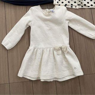 プチバトー(PETIT BATEAU)のプチバトー　ワンピース　24M(ワンピース)