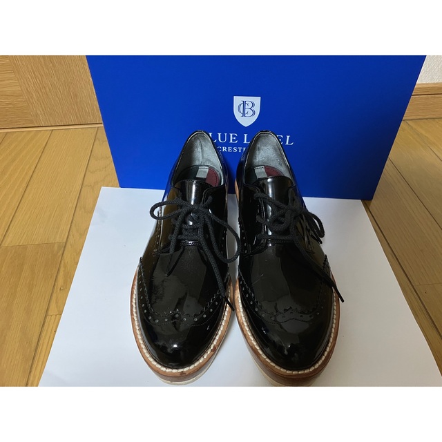 BLUE LABEL クレストブリッジ  プラットフォーム　ローファー