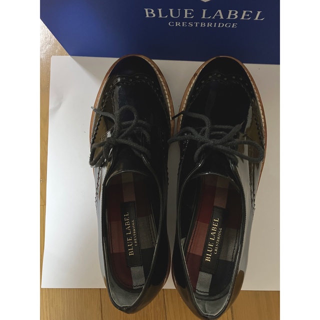 BLUE LABEL クレストブリッジ  プラットフォーム　ローファー レディースの靴/シューズ(ローファー/革靴)の商品写真