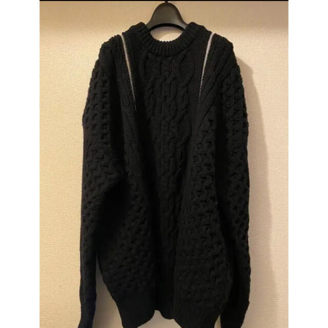 ジョンローレンスサリバン 22aw ジップニット