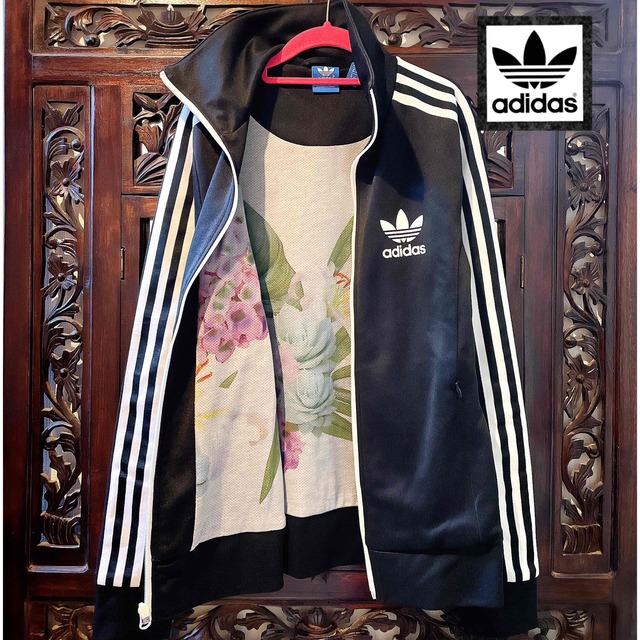 adidas originals 花柄　パーカー　ジャージ