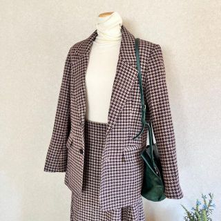 【美品】moussy ウール混　Mサイズ　セットアップ　ジャケット　スカート