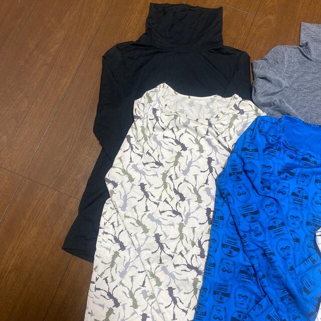 UNIQLO(ユニクロ)のヒートテック 全て130 3枚1000円 キッズ/ベビー/マタニティのキッズ服男の子用(90cm~)(下着)の商品写真