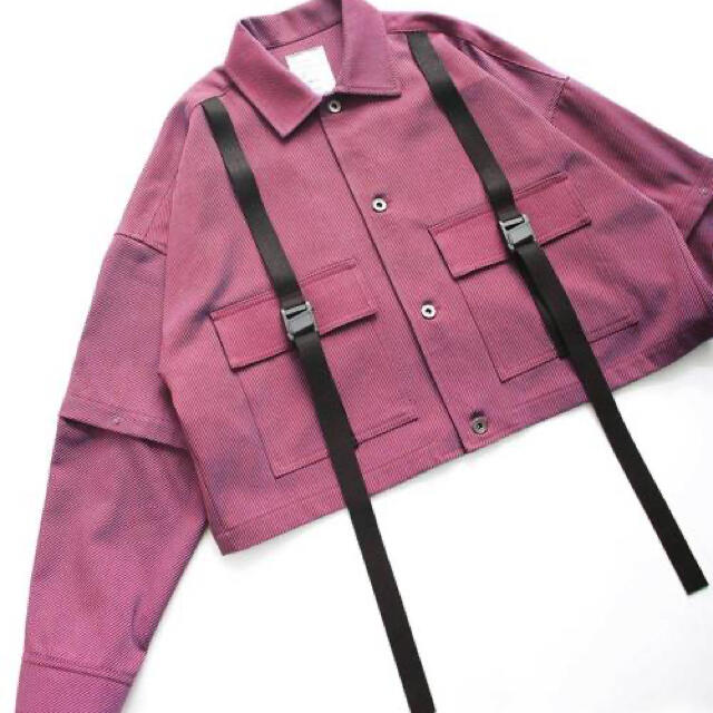 SHORT SHIRTS BLOUSON PURPLE