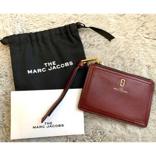 マークジェイコブス(MARC JACOBS)の★値下げ★マークジェイコブス パスケース　ワインレッド(パスケース/IDカードホルダー)