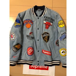 シュプリーム(Supreme)のSupreme Nike NBA Teams Warm Up Jacket XL(Gジャン/デニムジャケット)