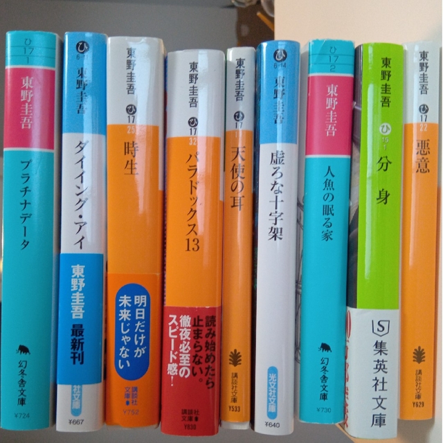 東野圭吾2冊400円 エンタメ/ホビーの本(文学/小説)の商品写真