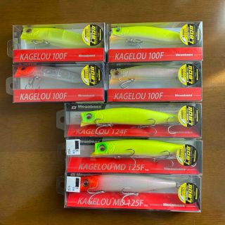 メガバス(Megabass)のメガバス　カゲロウ100F カゲロウ124F カゲロウ125F 人気カラー(ルアー用品)