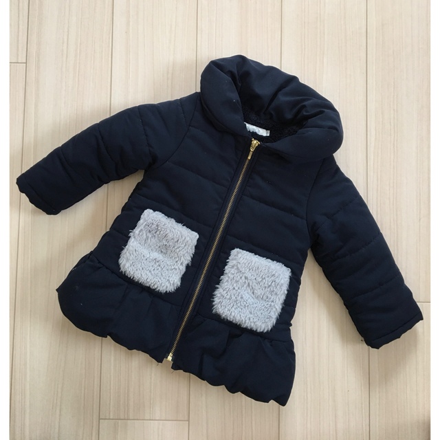 THE SHOP TK(ザショップティーケー)のTK☆THE SHOP TK ダウンコート 100cm キッズ/ベビー/マタニティのキッズ服女の子用(90cm~)(コート)の商品写真